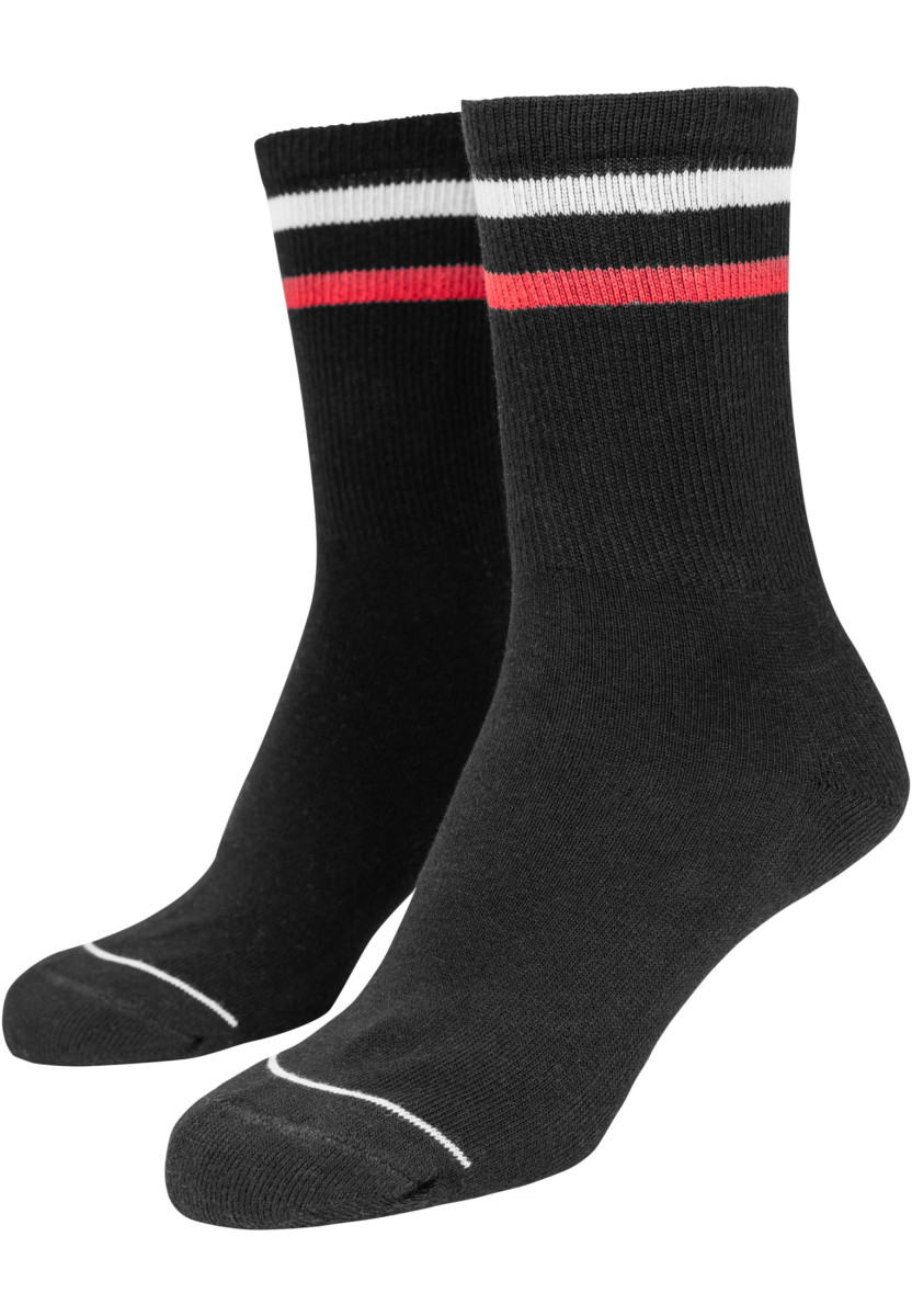 3-Tone College Socks 2-Pack