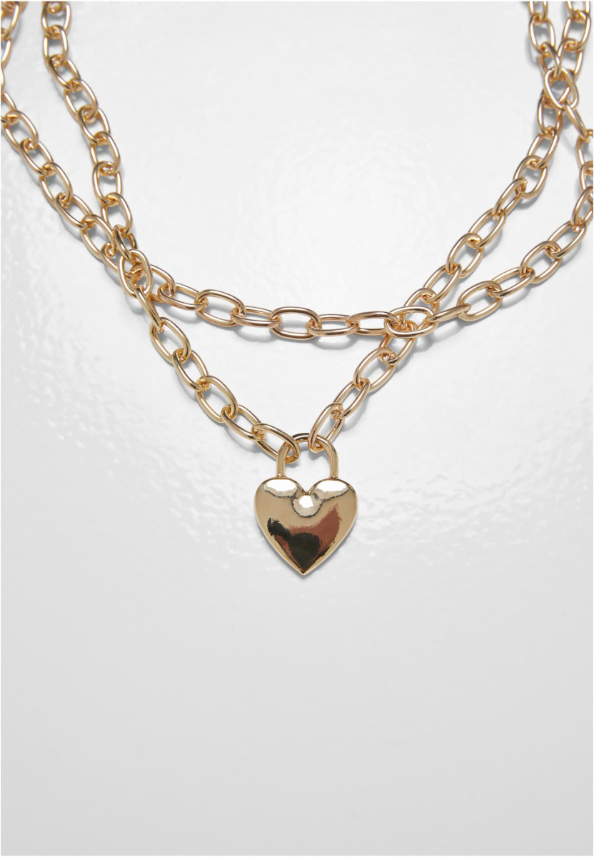 Heart Padlock Necklace