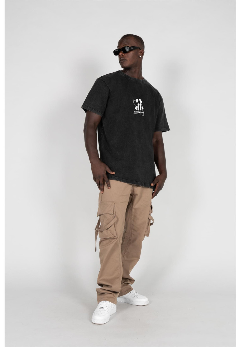 Circle x Acid Washed Heavy Oversized Tee
