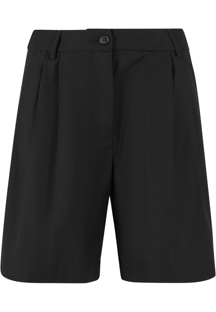 Ladies Pleated Bermuda Shorts