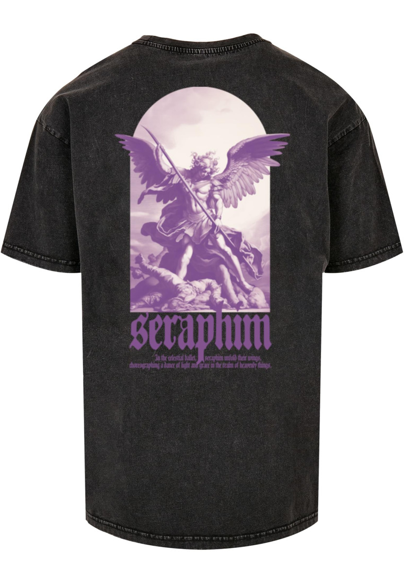 MJG Oversized Acid Washed Tee - Seraphim