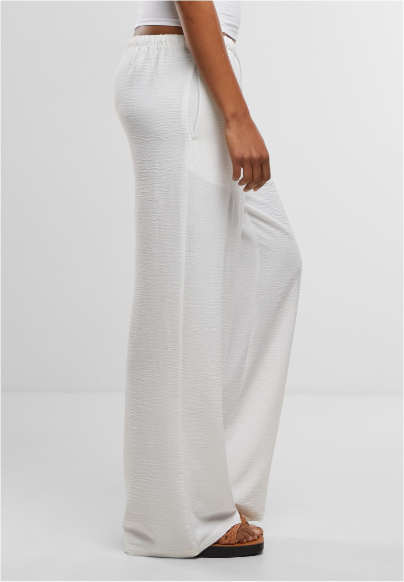 Ladies Structured Wideleg Pants