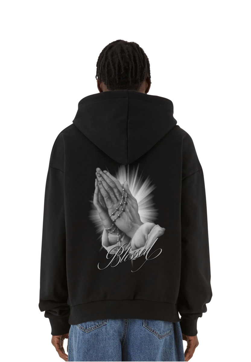 BLESSED x MJG HEAVY OVERSIZED HOODY
