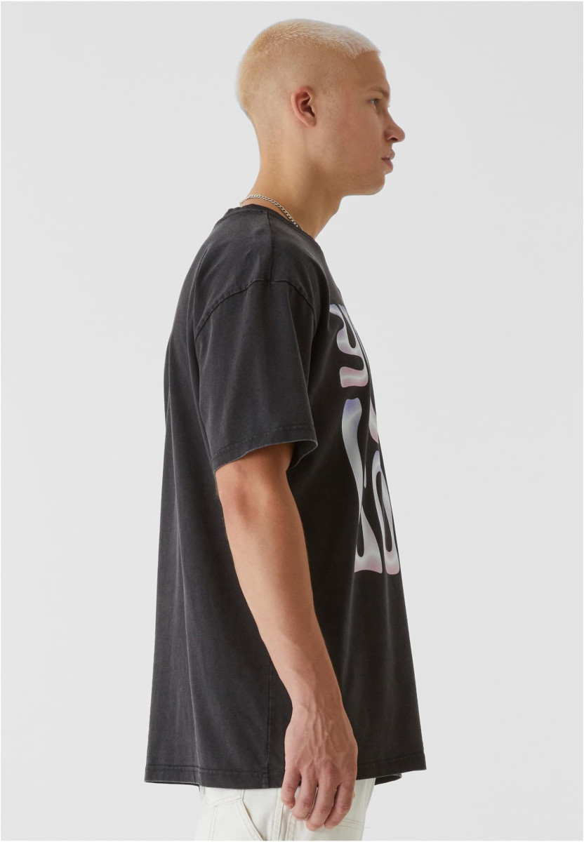 LY ACID WASHED TEE - LOST YOUTH GRAFFITI