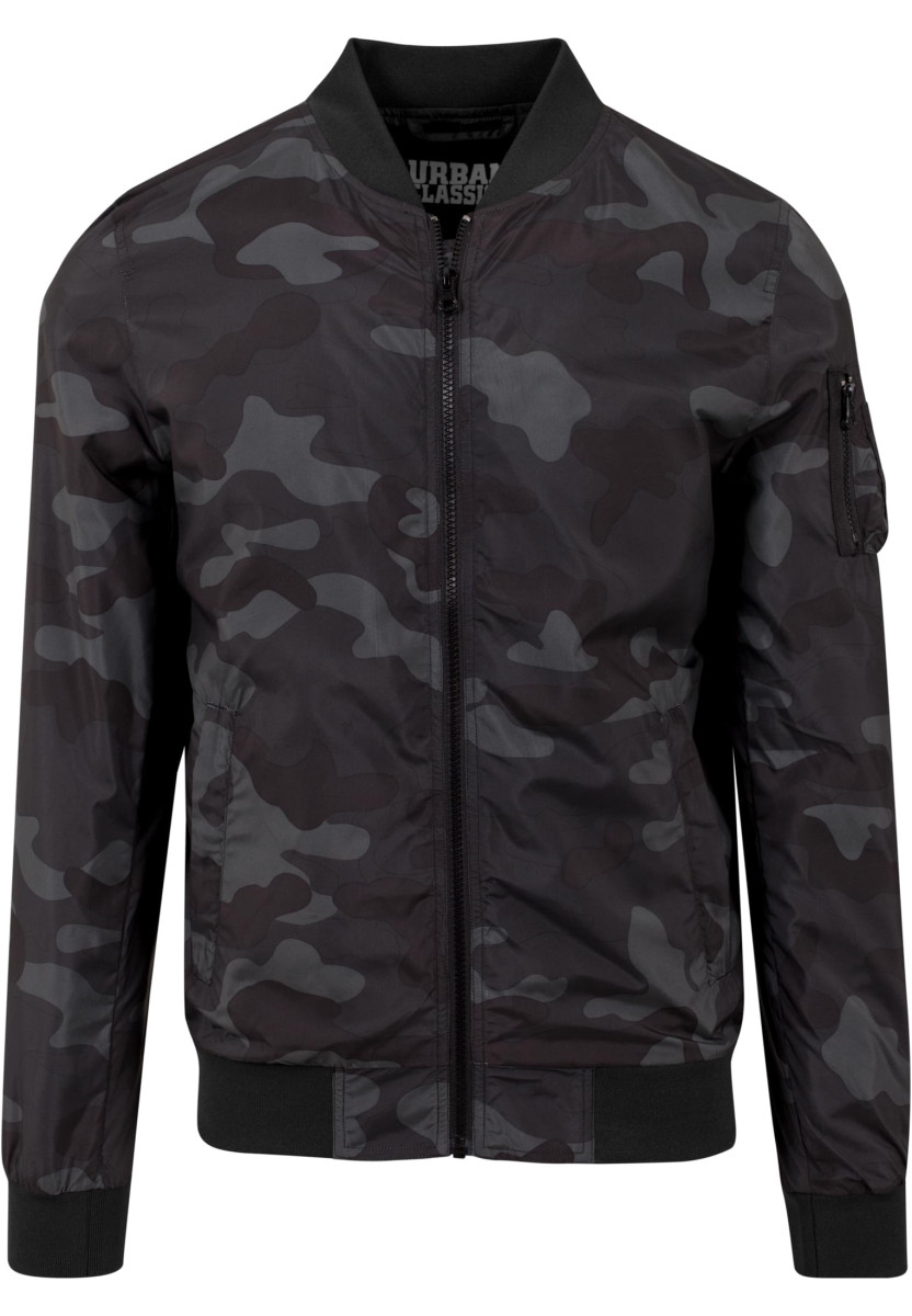 Light Camo Bomber Jacket