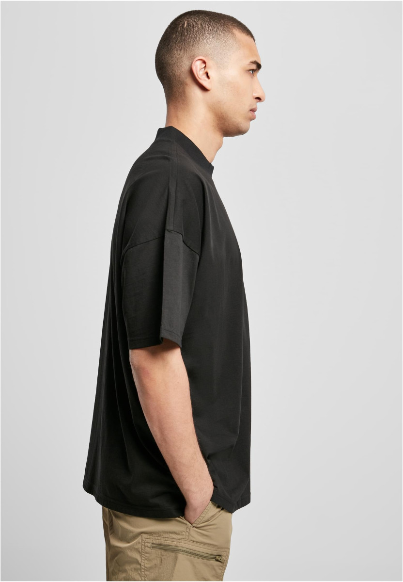 Oversized Mock Neck Tee