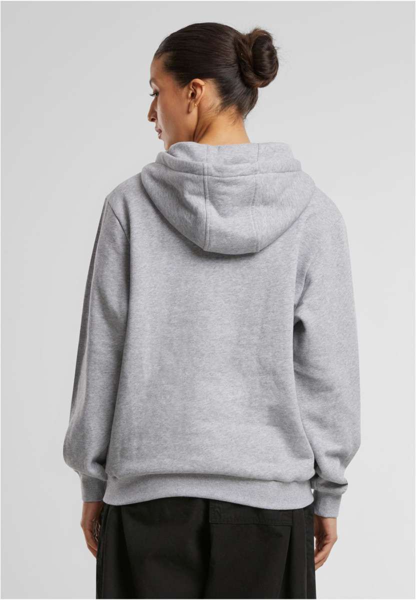 Ladies Organic Loose Brushed Fleece Hoody