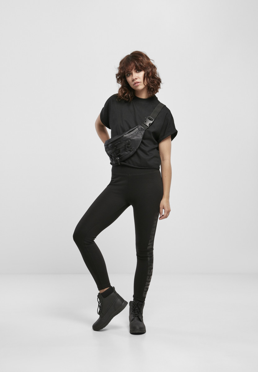 Ladies Short Oversized Cut On Sleeve Tee