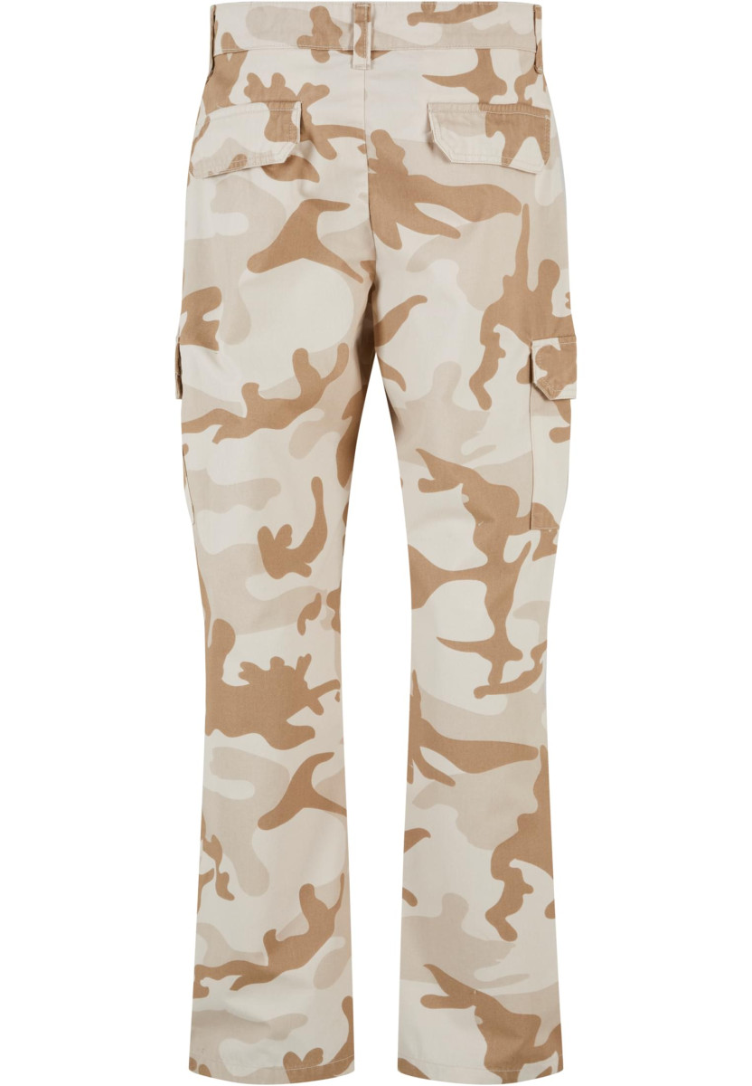 Straight Leg Camo Cargo Pants