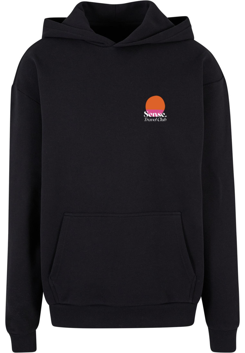 Sense Goth Print Hoodie Washed