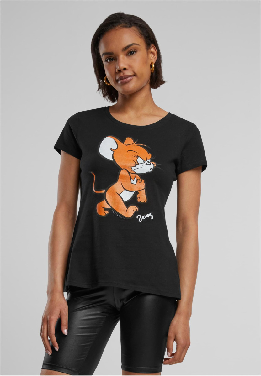 Ladies Tom & Jerry Angry Mouse T-Shirt