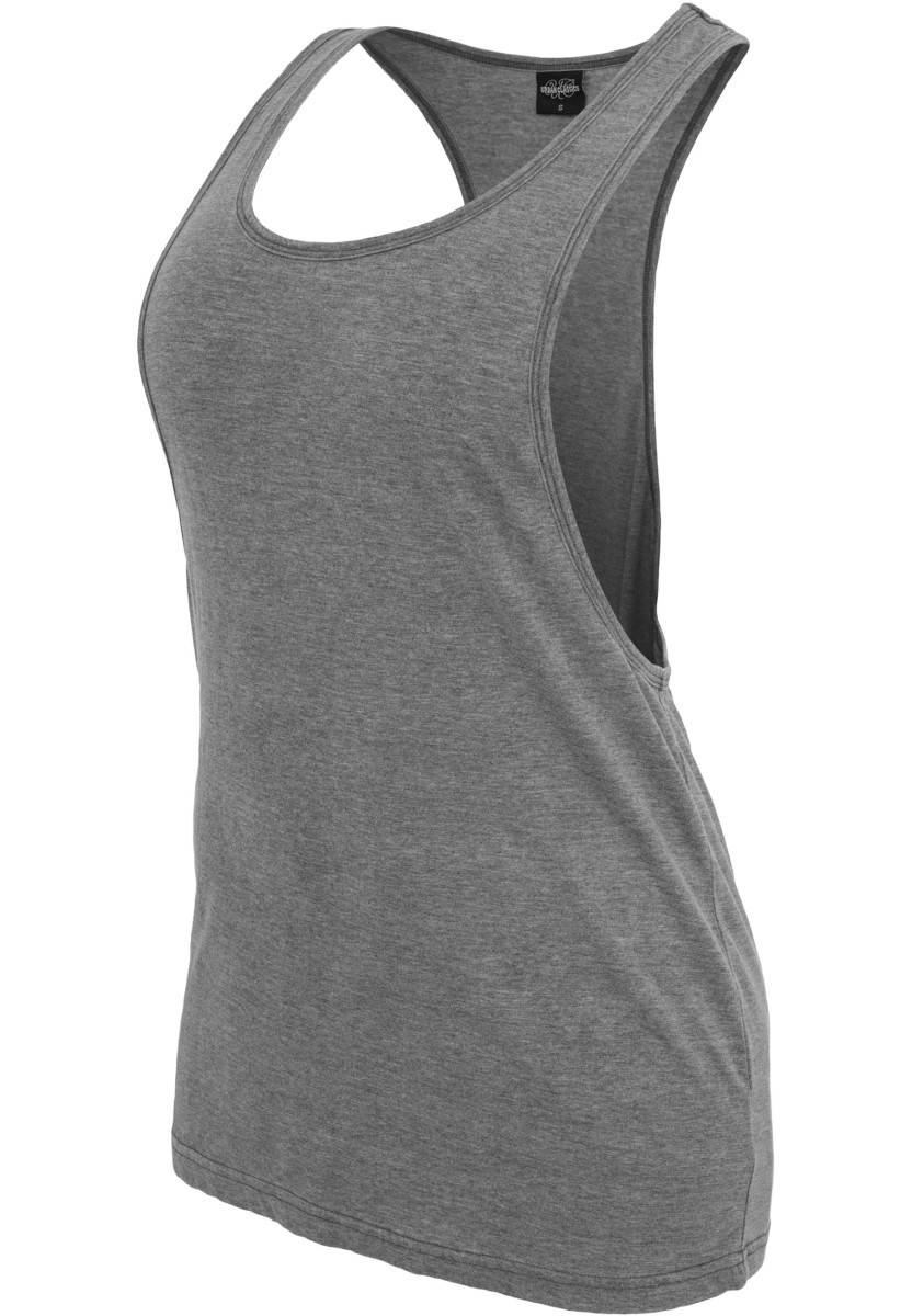 Ladies Loose Burnout Tank