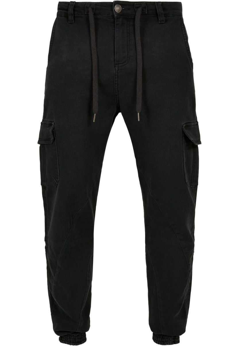 Knitted Cargo Jogging Pants