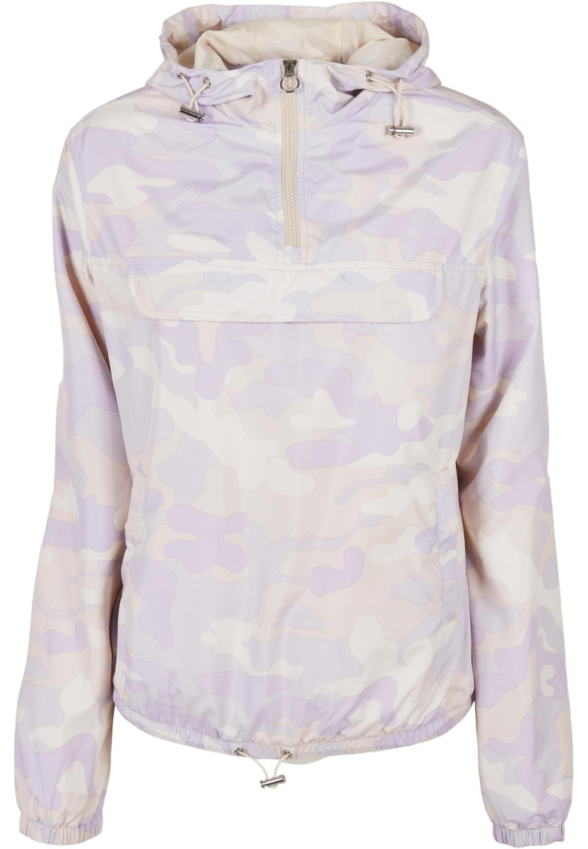 Ladies Camo Pull Over Jacket