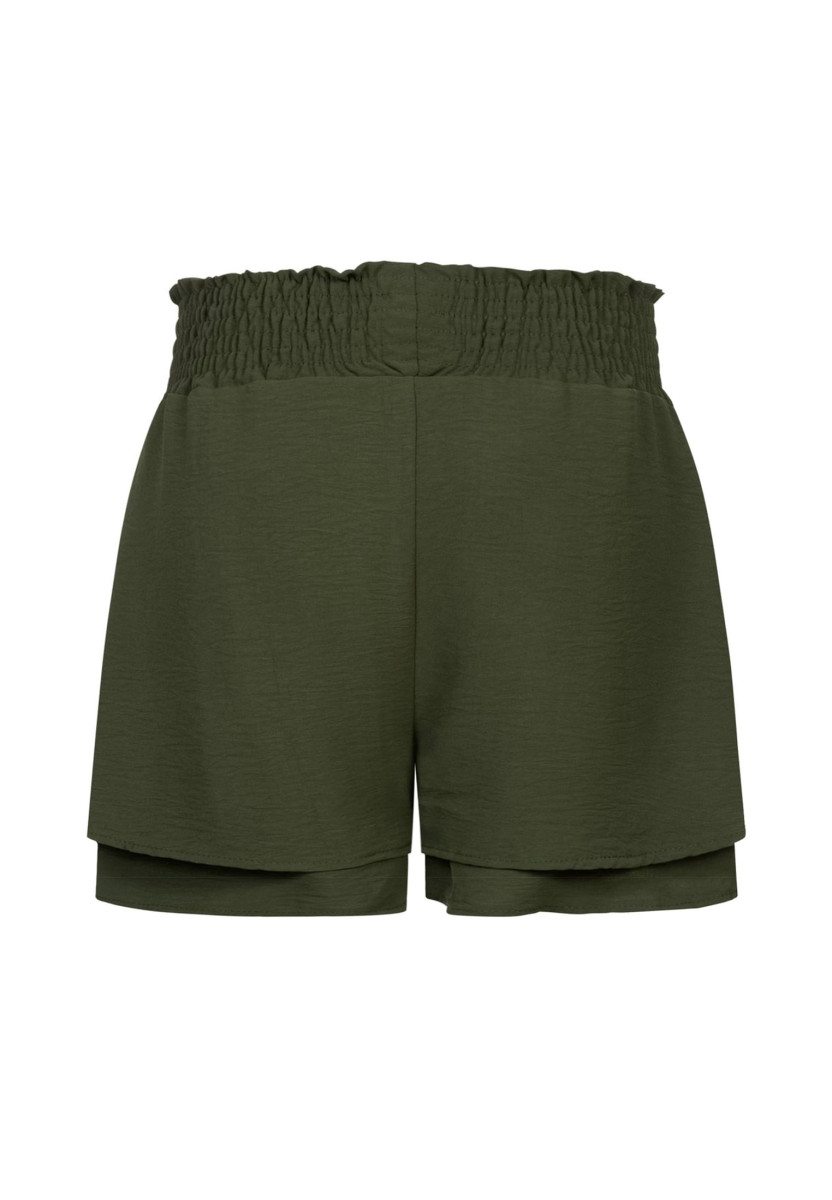 Musselin Shorts 2-Lagig mit Gummibund