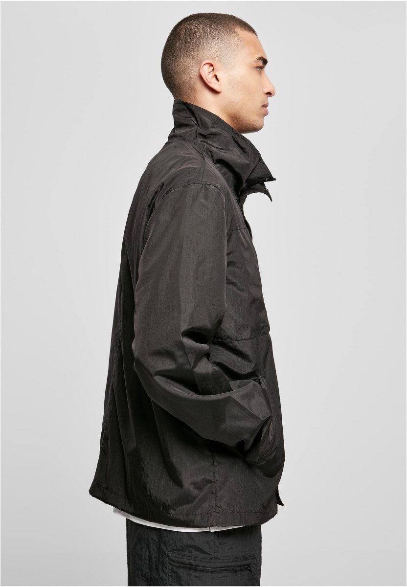 Double Pocket Nylon Crepe Jacket
