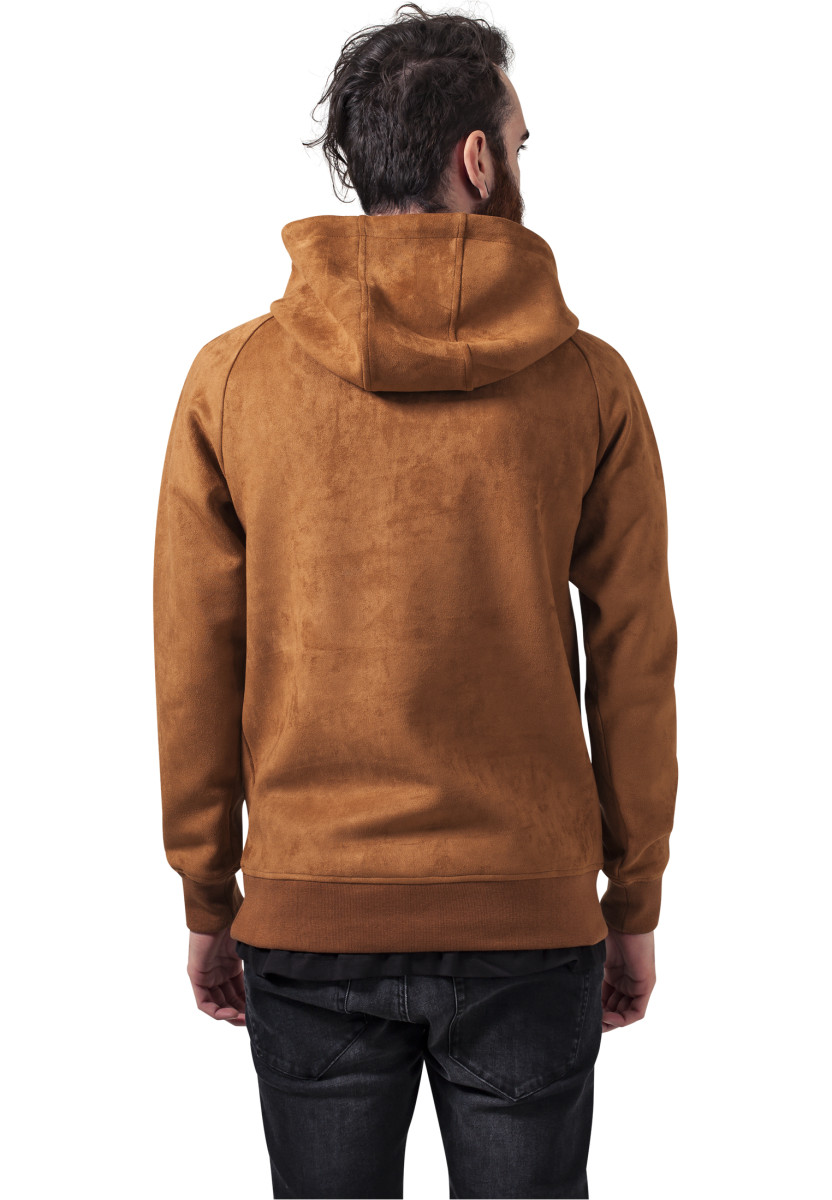 Imitation Suede Hoody