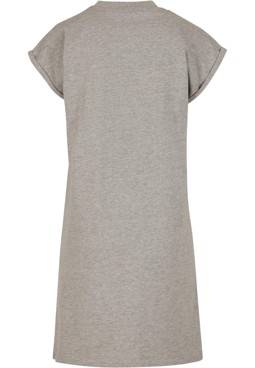 Heart EMB Ladies Turtle Extended Shoulder Dress