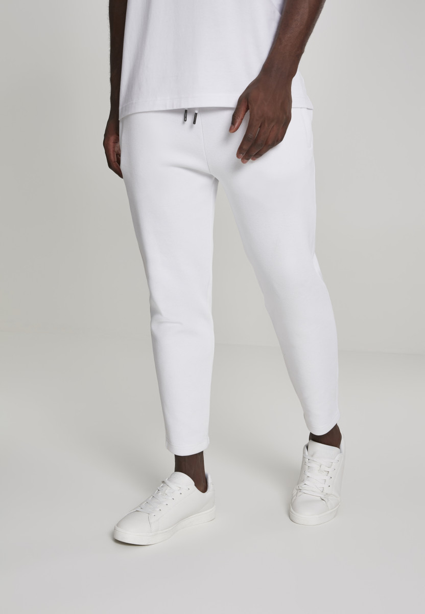 Cropped Heavy Pique Pants