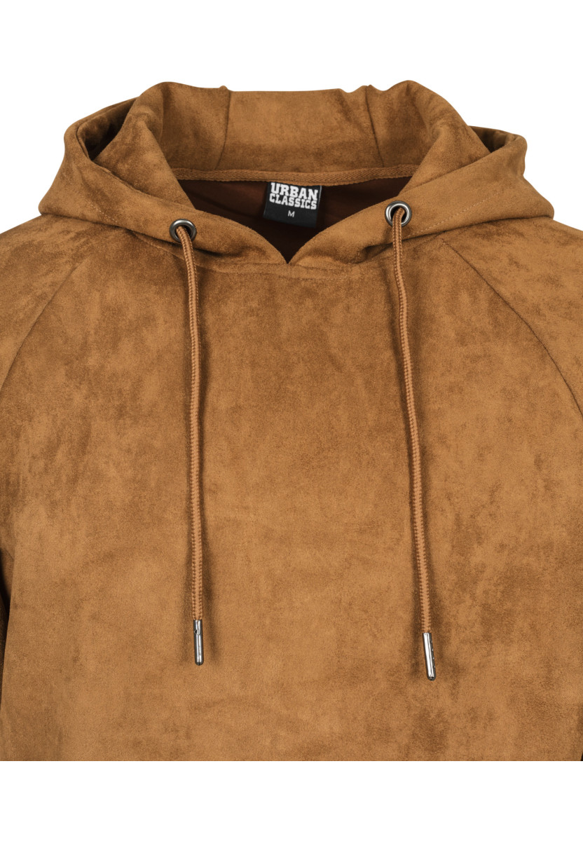 Imitation Suede Hoody