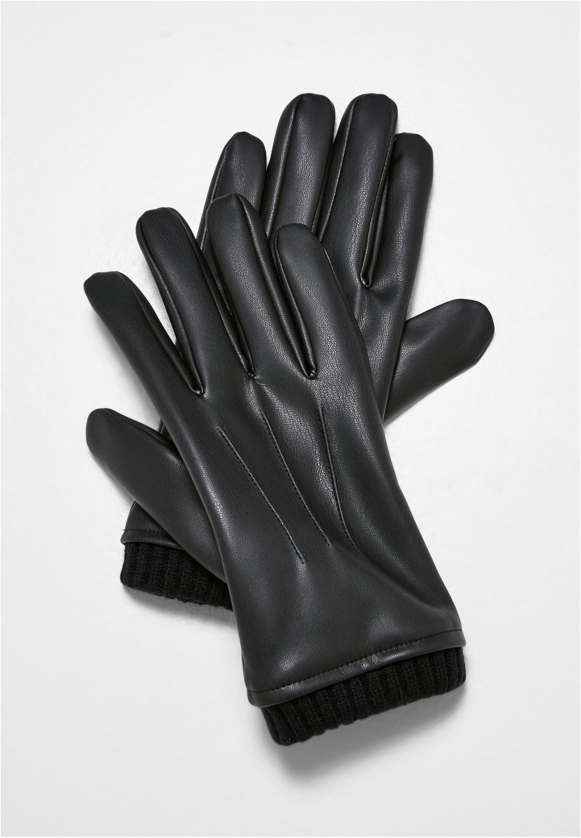 Synthetic Leather Basic Gloves