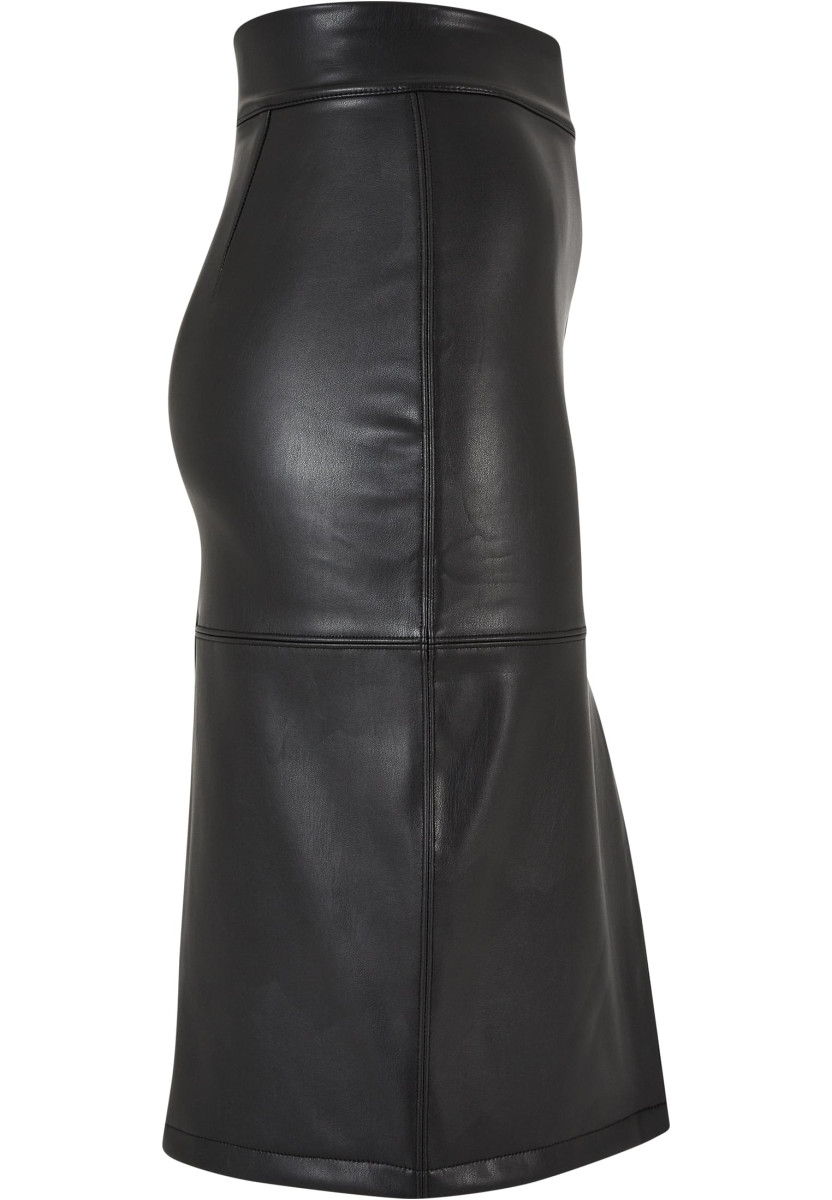 Ladies Synthetic Leather Pencil Skirt