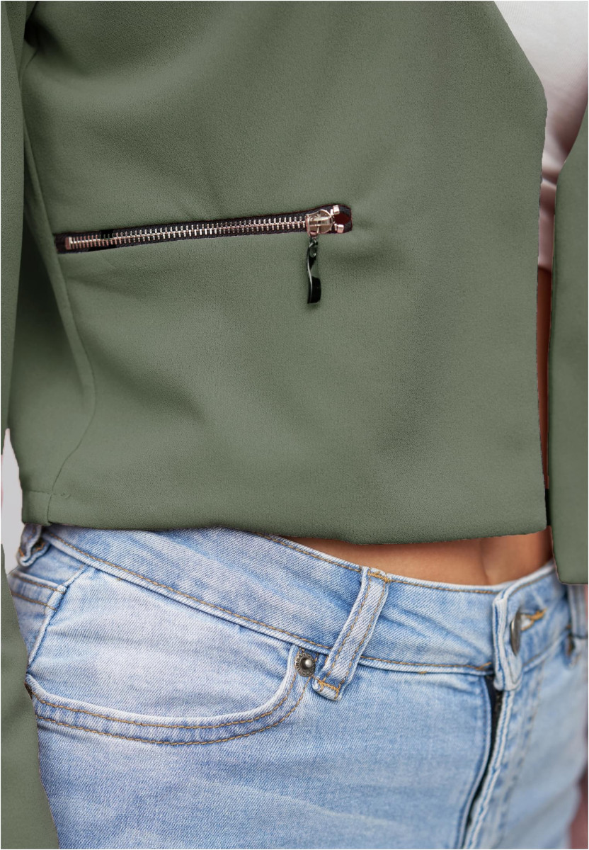 Short Blazer wit Zip-Pockets