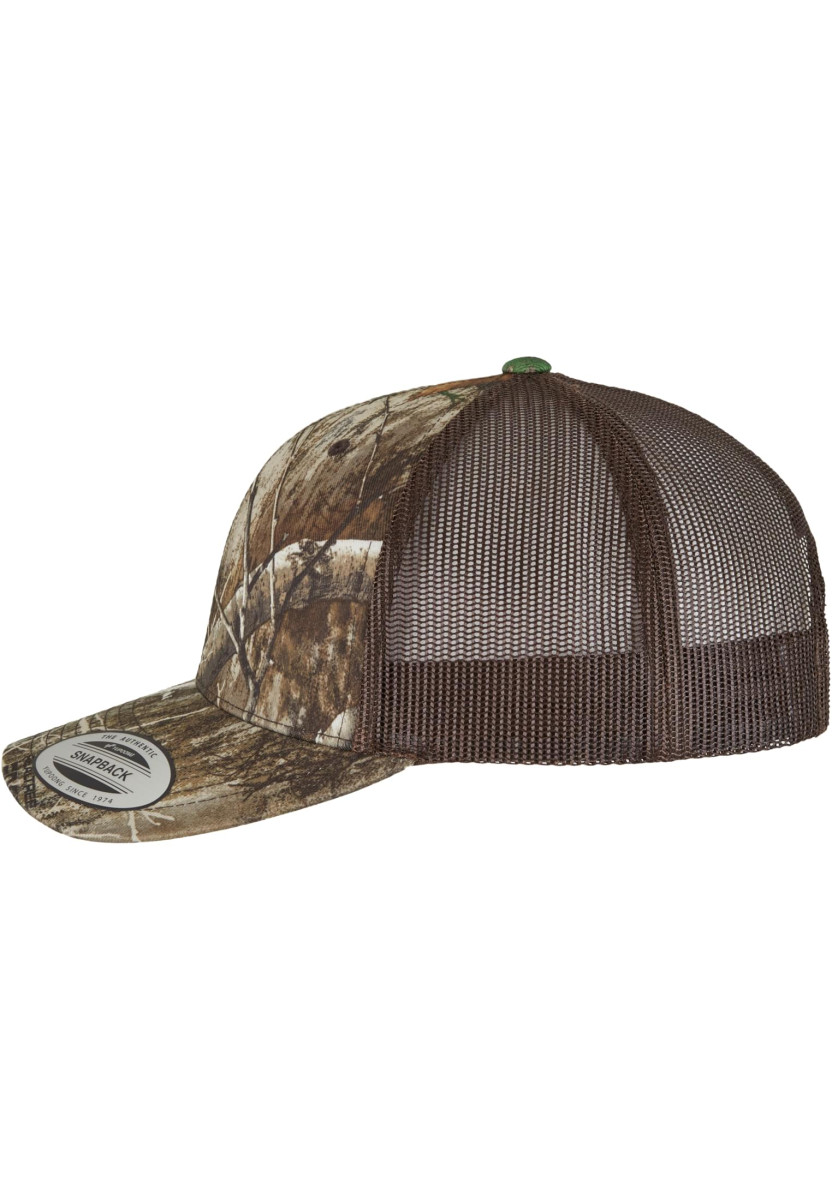 YP Classcis RealTree Camo Retro Trucker Cap