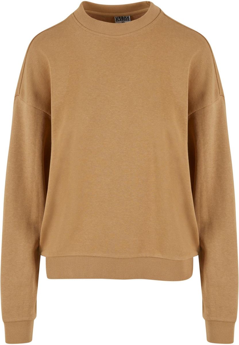 Ladies Oversized Light Terry Crewneck