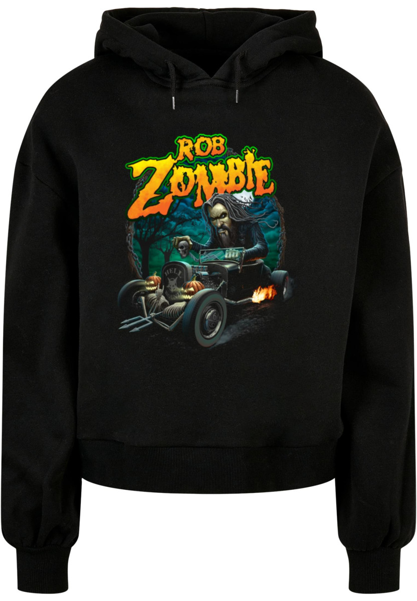 Ladies Rob Zombie - Halloween Hotrod Oversized Hoody