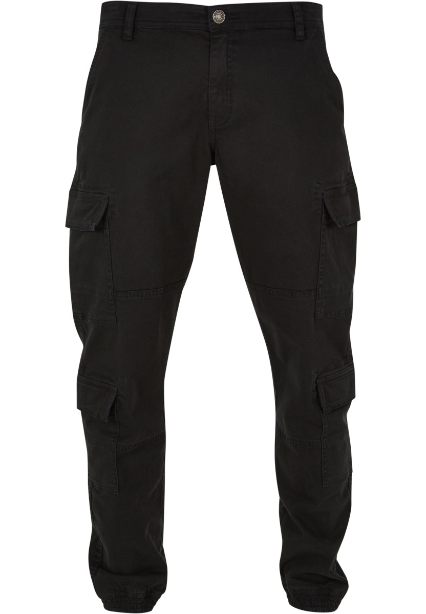 Double Cargo Twill Jogging Pants