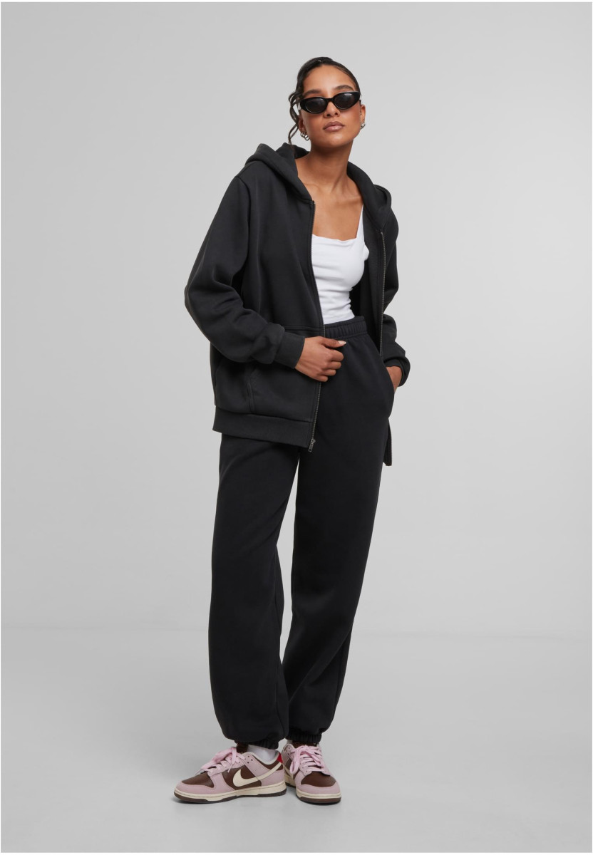 Ladies Vintage Heavy Zip Hoody