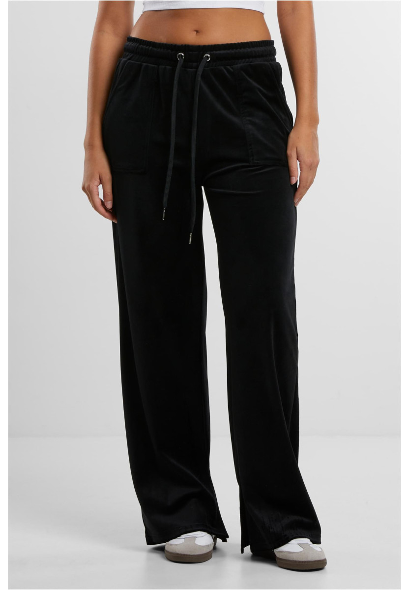 Ladies Velvet Sweatpants