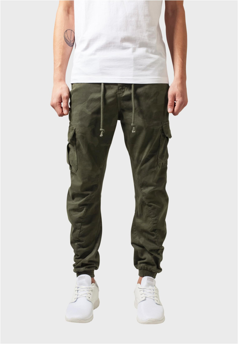 Camo Cargo Jogging Pants