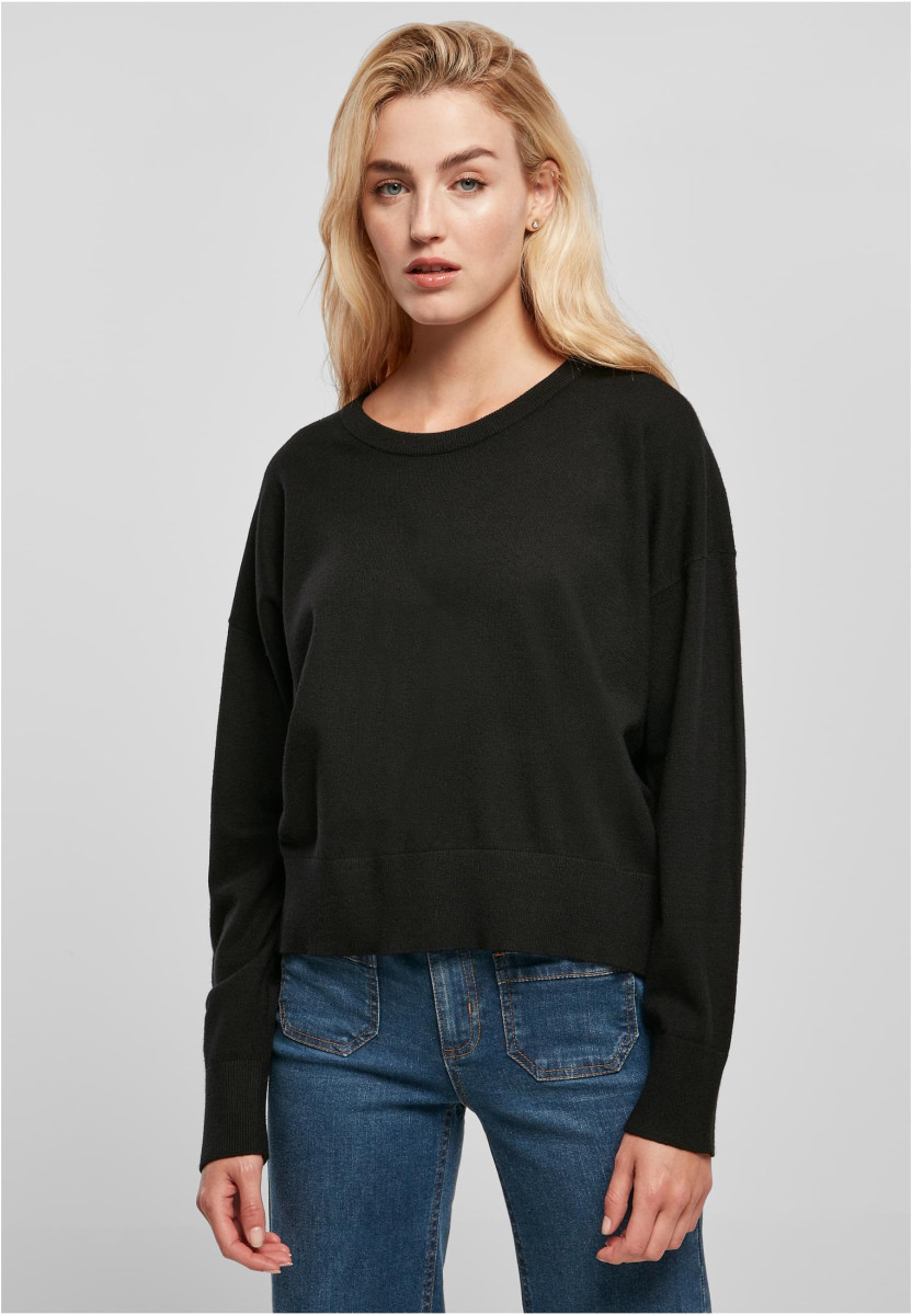 Ladies EcoVero Oversized Basic Sweater