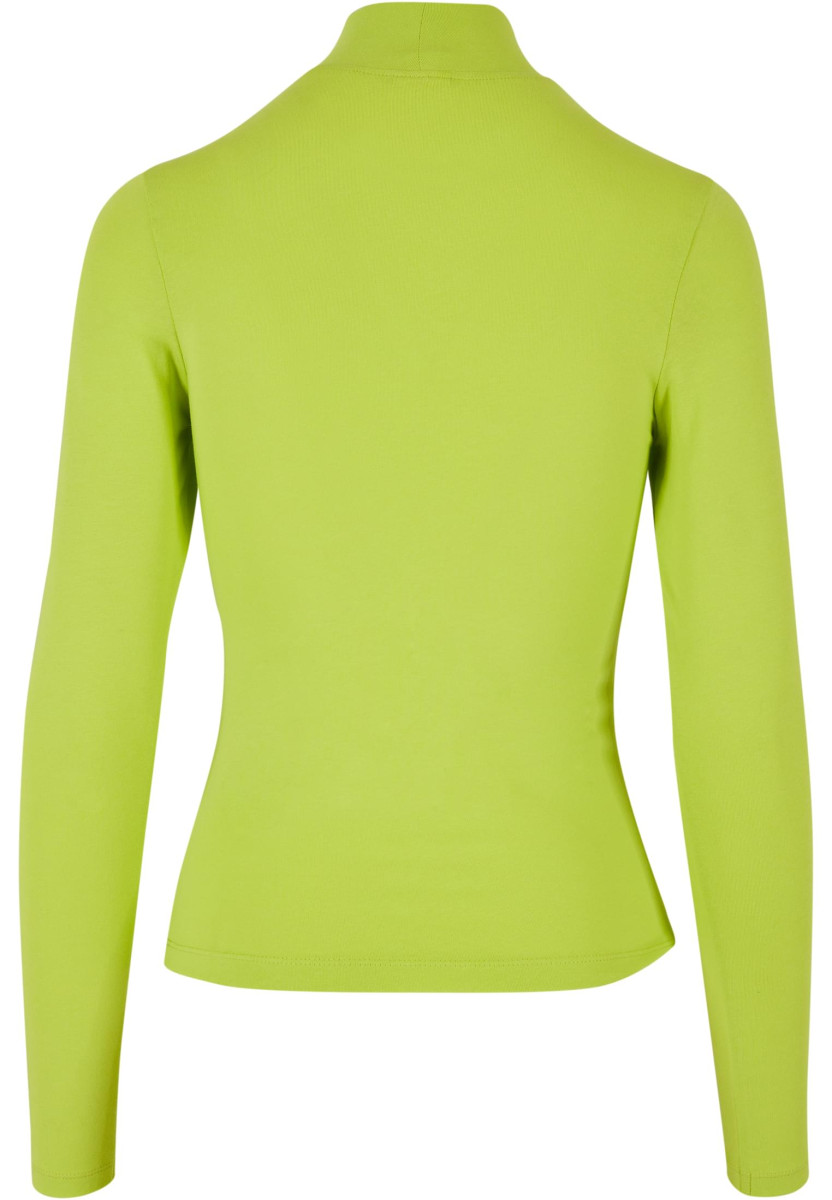 Ladies Cut-Out Turtleneck Longsleeve