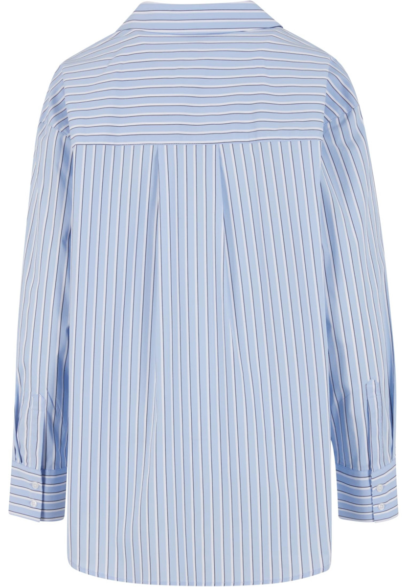 Ladies Oversized Striped Blouse