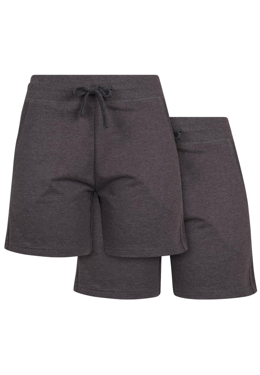 Ladies Terry Shorts 2-Pack