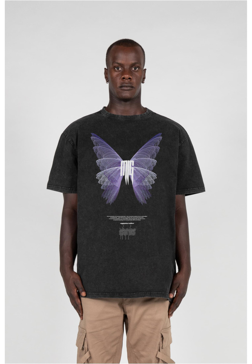 METAMORPHOSE V.6 Acid Washed Heavy Oversized Tee