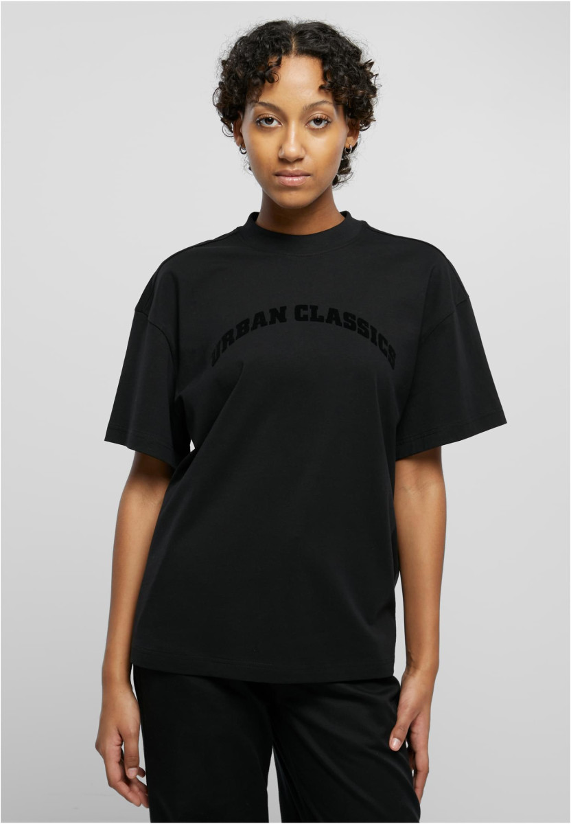 Ladies Oversized Flock Tee