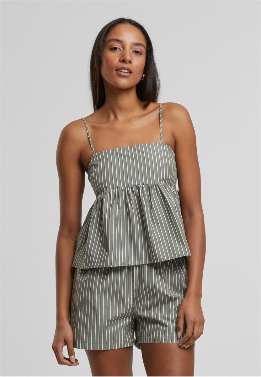 Ladies Striped Cotton Cami Top