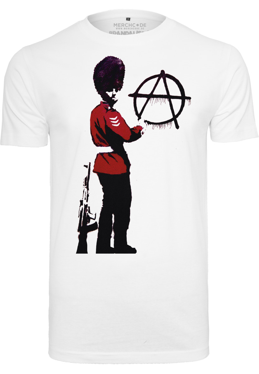 Brandalised - Banksy?s Graffiti  Anarchy Tee