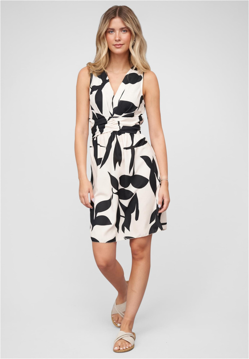 Dress with floral print