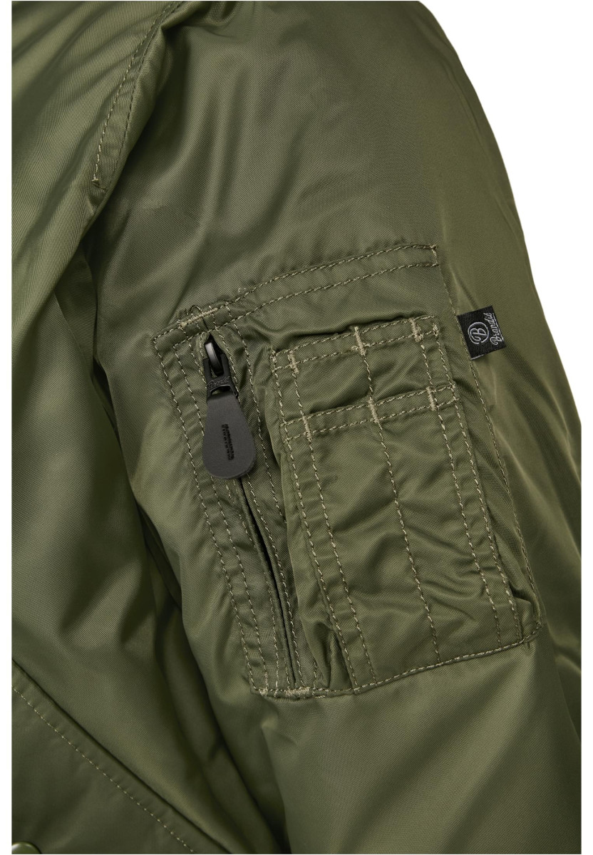 Hooded MA1 Bomber Jacket
