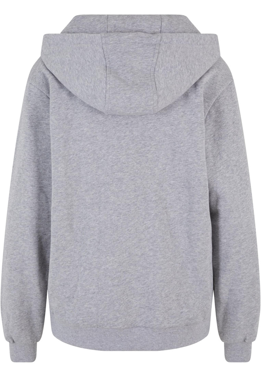 Ladies Organic Loose Brushed Fleece Hoody