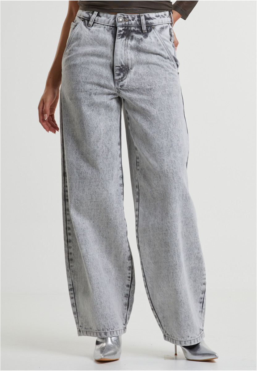 Ladies Tapered Baggy Jeans