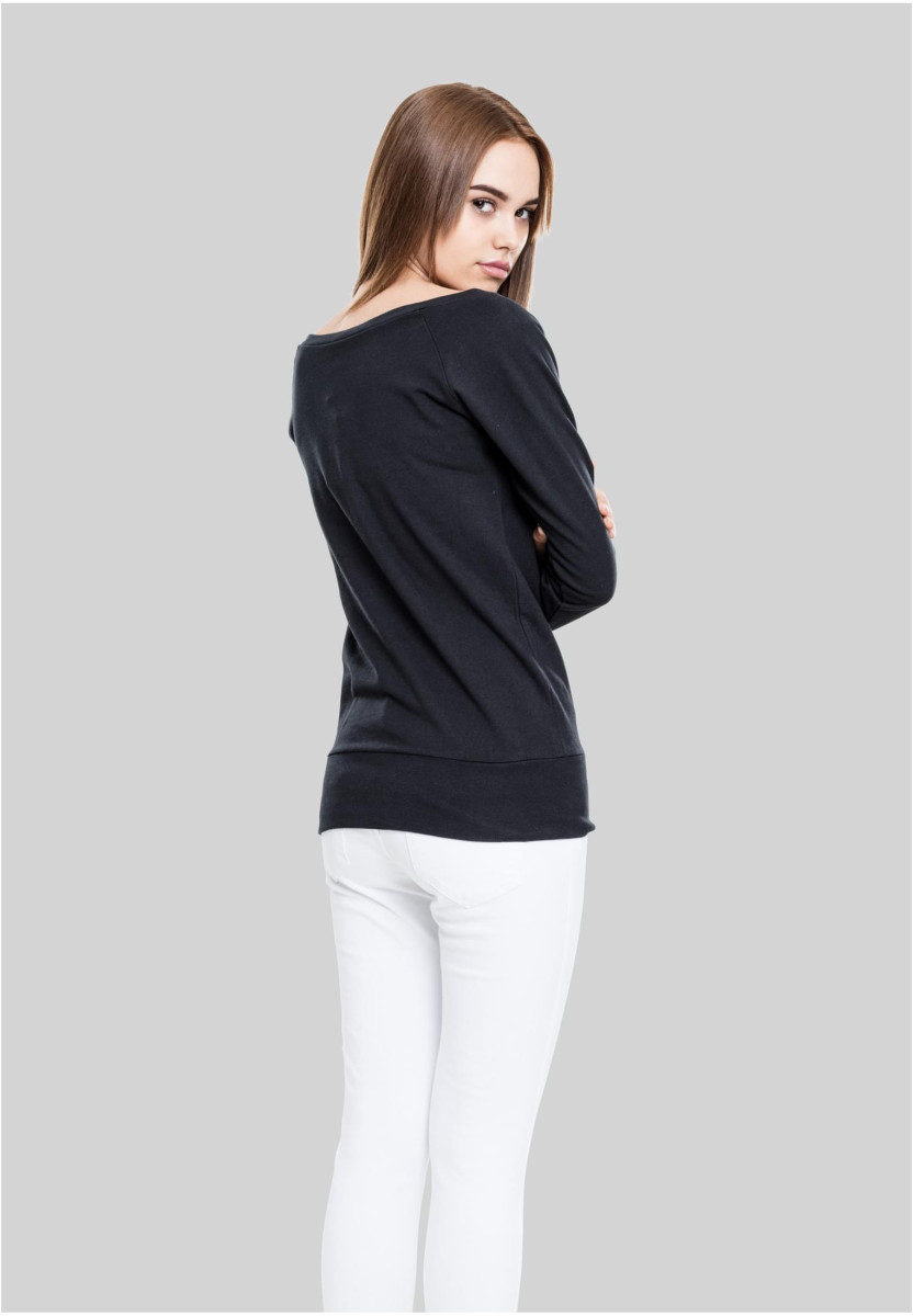 Ladies Wideneck Crewneck