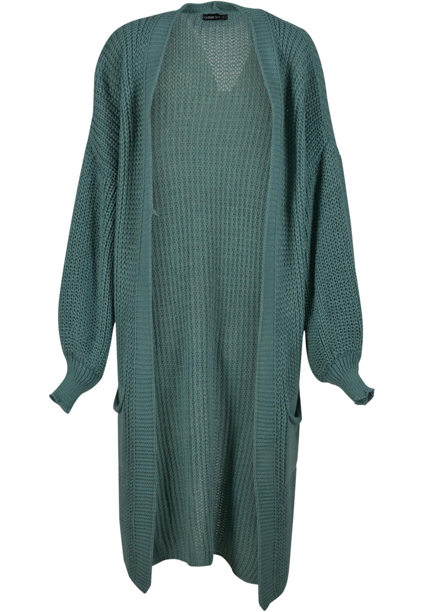 Cloud 5ive Longform Knit Cardigan with 2-Pockets