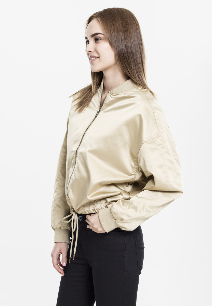 Ladies Satin Kimono Blouson