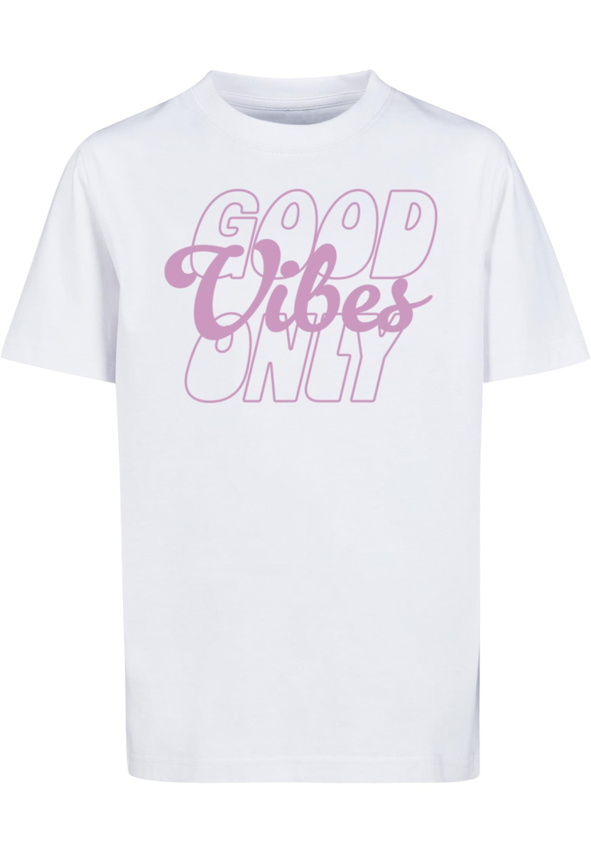 Good Vibes Only Wording Tee